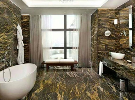 venato carrara marble block